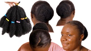 Packing gel with kinky trending hairstyle 2024 [upl. by Dyoll226]