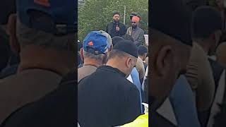 Shaykh Asrar Rashid speech  Pir Syed Maroof Hussain Shah Naushahi sahib Janazah in Bradford UK [upl. by Noscire]