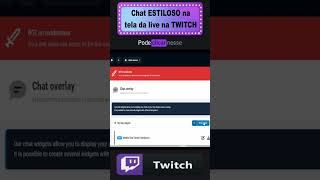 Chat personalizado do WIZEBOT para lives na TWITCH parecido com o do Alanzoka [upl. by Cloris]