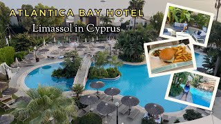 Atlantica Bay Hotel in Limassol Cyprus Hotel Experience atlantica cyprus travel [upl. by Ardnusal]