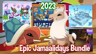 EPIC JAMAALIDAYS BUNDLE 2023 Animals Dens Pets Items  Bundle Predictions [upl. by Sibel164]