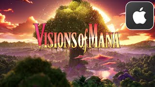 Visions of Mana Demo on Mac  First 20 Minutes  CrossOver 24 M1 Pro [upl. by Nitsid409]