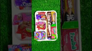 Dairy Milk Shots 5 Star Chocolate Jelly Bar Wafer Mentos Candy amp Gems Lunch box ideas 🥰 😋 [upl. by Knutson]