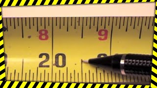 How to use a Tape Measure and read Fractions Easily [upl. by Suzzy131]