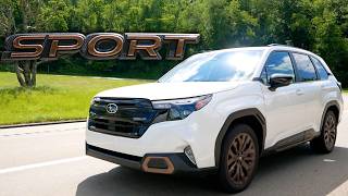 Review 2025 Subaru Forester Sport  Underwhelming [upl. by Enaud243]