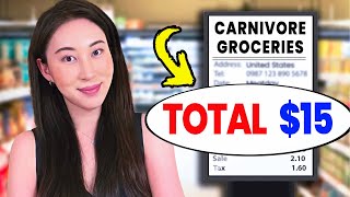 Grocery List For Perfectly Balanced Carnivore Diet CHEAP Guide [upl. by Novaj]