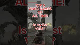 Is my top 5 video game list valid eldenring hollowknight pokemon [upl. by Ydde]