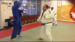 Randori  6716 Bryan Enlow Shodan vs Philipp Vojta Sankyu [upl. by Weismann]