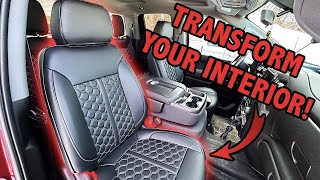 Silverado Interior Makeover with Kustom Interior  20192024 Chevrolet Silverado 1500 [upl. by Buchbinder647]