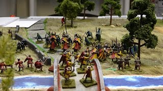 Lion Rampant 2nd Edition Battle Report 2 [upl. by Glimp]