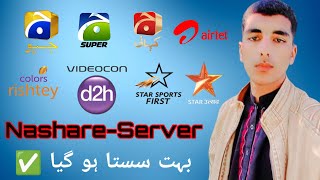 Nashare server New big update  13012024  Now low price Enjoyment  Geo network 247 Nonstop [upl. by Akinal]