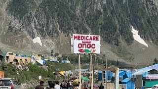 Amarnath kailashi yatra 2024  baltal se live [upl. by Lehcar666]