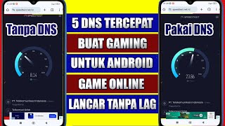 Fastest DNS for online gaming for Android DNS pribadi Android tanpa iklan [upl. by Haidabez]