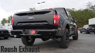 2018 Roush F150 Exhaust  How Loud is it [upl. by Skiba]