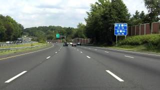 Capital Beltway Interstates 95495 Exits 4 to 11 northboundouter loop [upl. by End816]