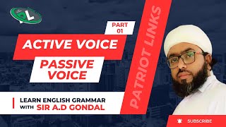 Active amp Passive Voice Part 01  English Grammar with Sir AD Gondal [upl. by Pierpont]