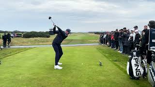 Wilco Nienaber Slow Motion Tee Shot St Andrews 2024 [upl. by Buford]