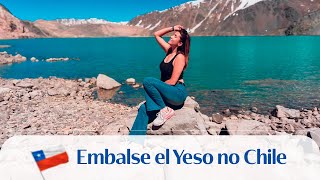 Vlog Embalse el Yeso  Passeios no Chile  Verão chileno [upl. by Alick626]