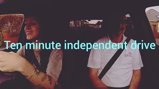 10 minutes of an independent driving lesson [upl. by Ahseneuq457]