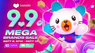 Switch to Lazada ngayong 99 Mega Brands Sale from Sep 8 8pm  Sept 13 [upl. by Lemmueu]