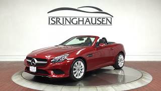 2017 MercedesBenz SLC 300 in designo Cardinal Red Metallic  144783A [upl. by Ykcir]