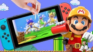 Mario Maker 2 Mario 3D World gameplay  release date [upl. by Frangos]