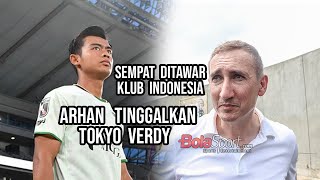 Pemain Timnas Indonesia Pratama Arhan Cabut Dari Tokyo Verdy dan Sempat Ditawar Klub Liga Indonesia [upl. by Enybor]