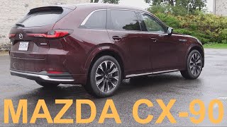 Essai Mazda CX90 2024 [upl. by Ramas870]