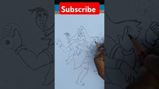 God shiva Karthika masam shiva lingam easy drawing bolenath art drawing pencilsketch mahadev [upl. by Ayanej]