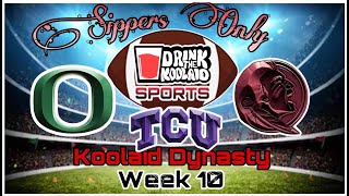 College Football 25 PVP Dynasty Week 10 Tues [upl. by Newg]