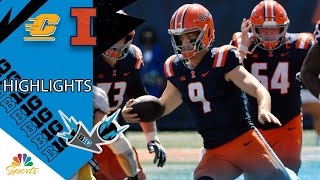 Central Michigan vs Illinois Fighting Illini  CFB HIGHLIGHTS  9142024  Big Ten on NBC Sports [upl. by Oznol]