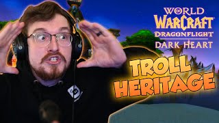 THE TROLL HERITAGE QUEST IS INSANE  WoW 1027 [upl. by Ecerehs]