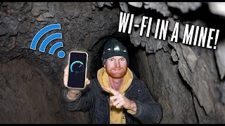 I Have WiFi In My Abandoned Mine 900 Ft Underground [upl. by Pfister]