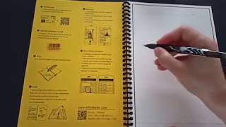 Elfinbook Cuaderno Inteligente Reutilizable Facilita la vida [upl. by Anaiq]