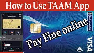 How to Use Tamm app and Pay Traffic Fine via Digital Wallet in UAE [upl. by Hafeenah]