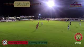 100924 Pickering Town FC vs Harrogate Railway Athletic Highlights League Cup 2nd Round [upl. by Marten423]