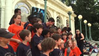 Percy Jackson Sea of Monsters Camp HalfBlood in Brooklyn Part 4 of 4  ScreenSlam [upl. by Inahet]