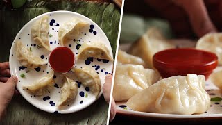 Chicken Dumplings  Chicken Momos Recipe [upl. by Ynots]