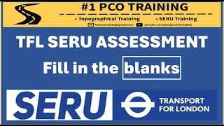 TFL SERU ASSESSMENT  FILL IN THE BLANKS  MOST COMMON EXAM QUESTIONS WITH EXPLANATION [upl. by Rubens]