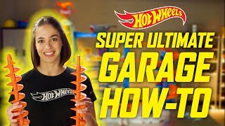 HOWTO ASSEMBLE THE SUPER ULTIMATE GARAGE  HotWheels [upl. by Drannel]