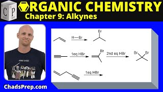 95 Introduction to Addition Reactions of Alkynes [upl. by Ecadnarb]