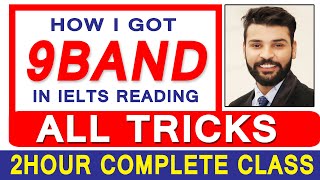 IELTS READING COMPLETE TRICKS [upl. by Jerusalem]