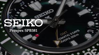 First Look at the Seiko Prospex SPB381 1968 Divers ReInterpretation GMT [upl. by Eladnor379]