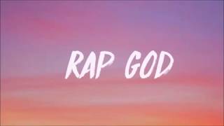 Eminem  Rap God Lyrics [upl. by Janice562]