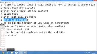 How to Change picture size into any Pixel size [upl. by Sucramat513]