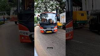 Savistara Scania buses on Trivandrum to Bangalore route shorts [upl. by Aenotna]