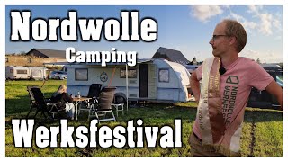 Camping beim Nordwolle Werksfestival [upl. by Adnahsat]