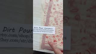 How to apply Sanbao under glaze transfer decals [upl. by Mart403]