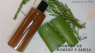 Shampoo de Romero🌿 y Sabila para el Crecimiento y la Caída [upl. by Eniamzaj]