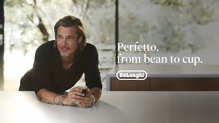 IT  DeLonghi  Coffee  Perfetto dal chicco alla tazzina  Brad Pitt x Campagna De’Longhi  30 [upl. by Ahsemed]